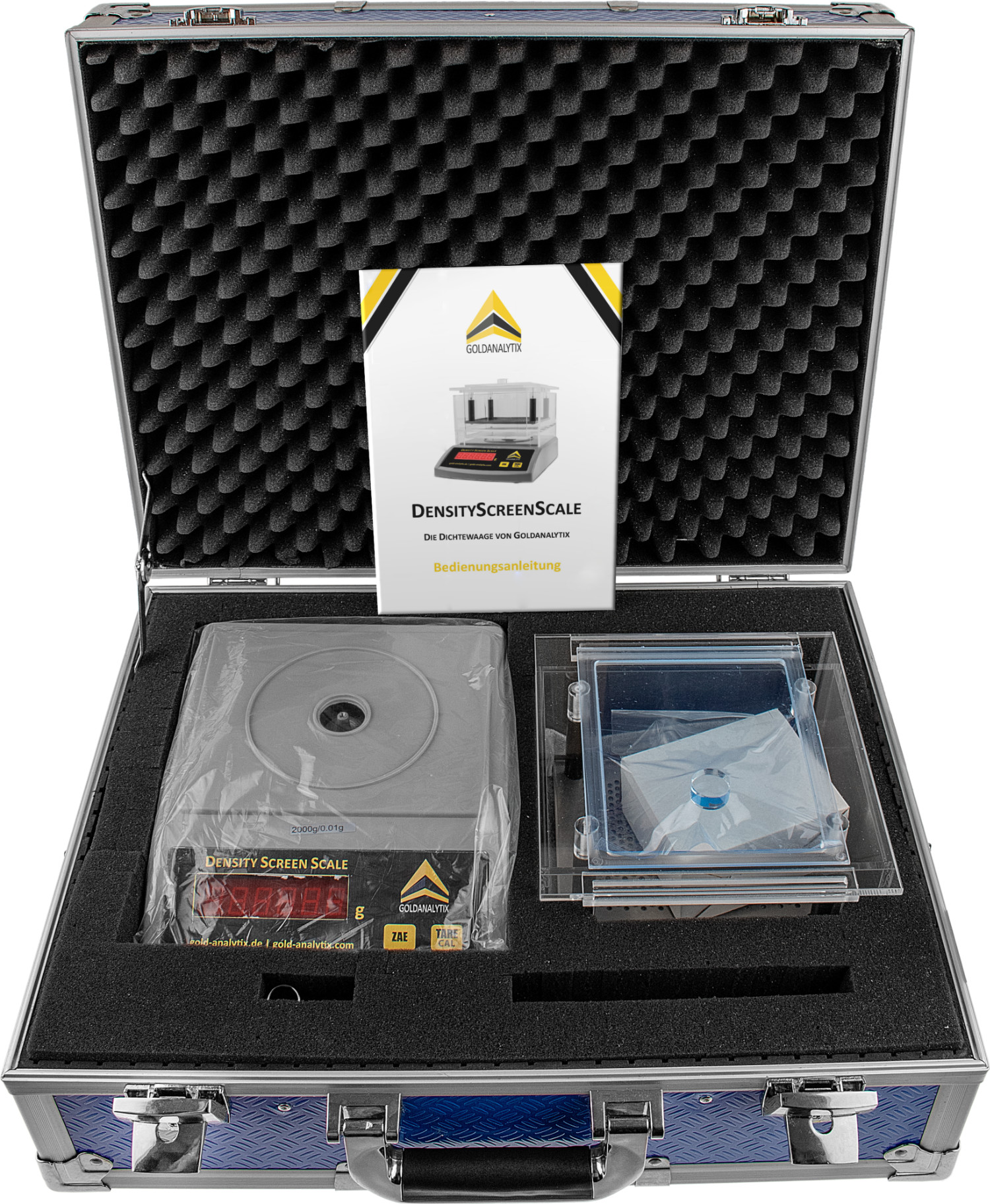 densityscreenscale dichte messen archimedes dichtewaage